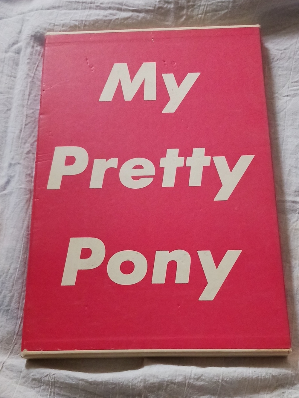 Stephen King's My Pretty Pony- Rare Slipcase Edition